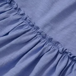 Girls Ruffle Asymmetrical Dress
