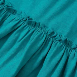 Girls Ruffle Asymmetrical Dress