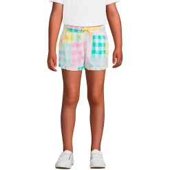 Girls Ruffle Hem Pull On Shorts