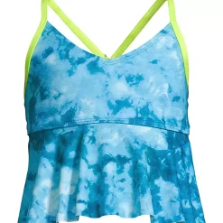 Girls Ruffle Tankini Swimsuit Top