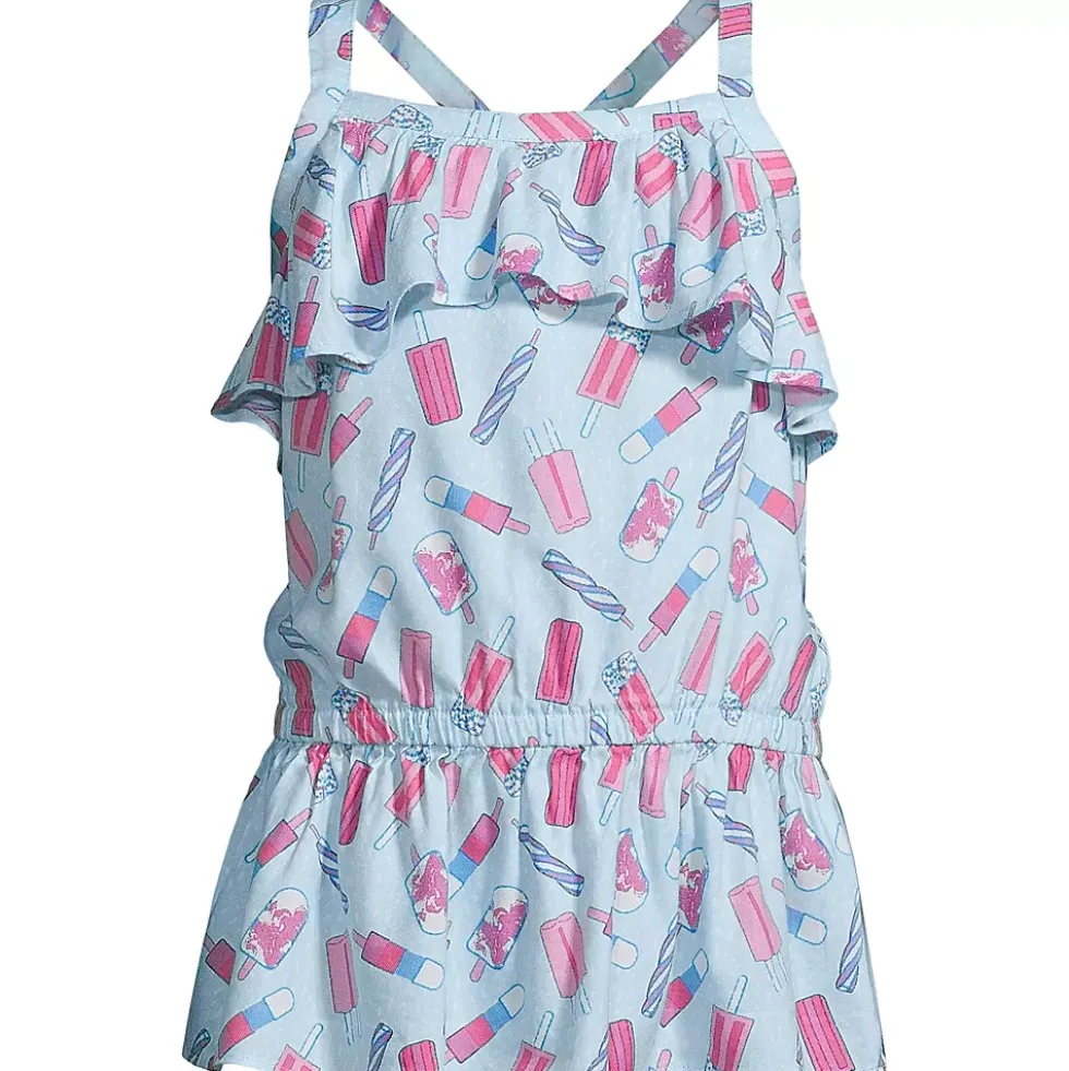 Girls Ruffle Tank Top