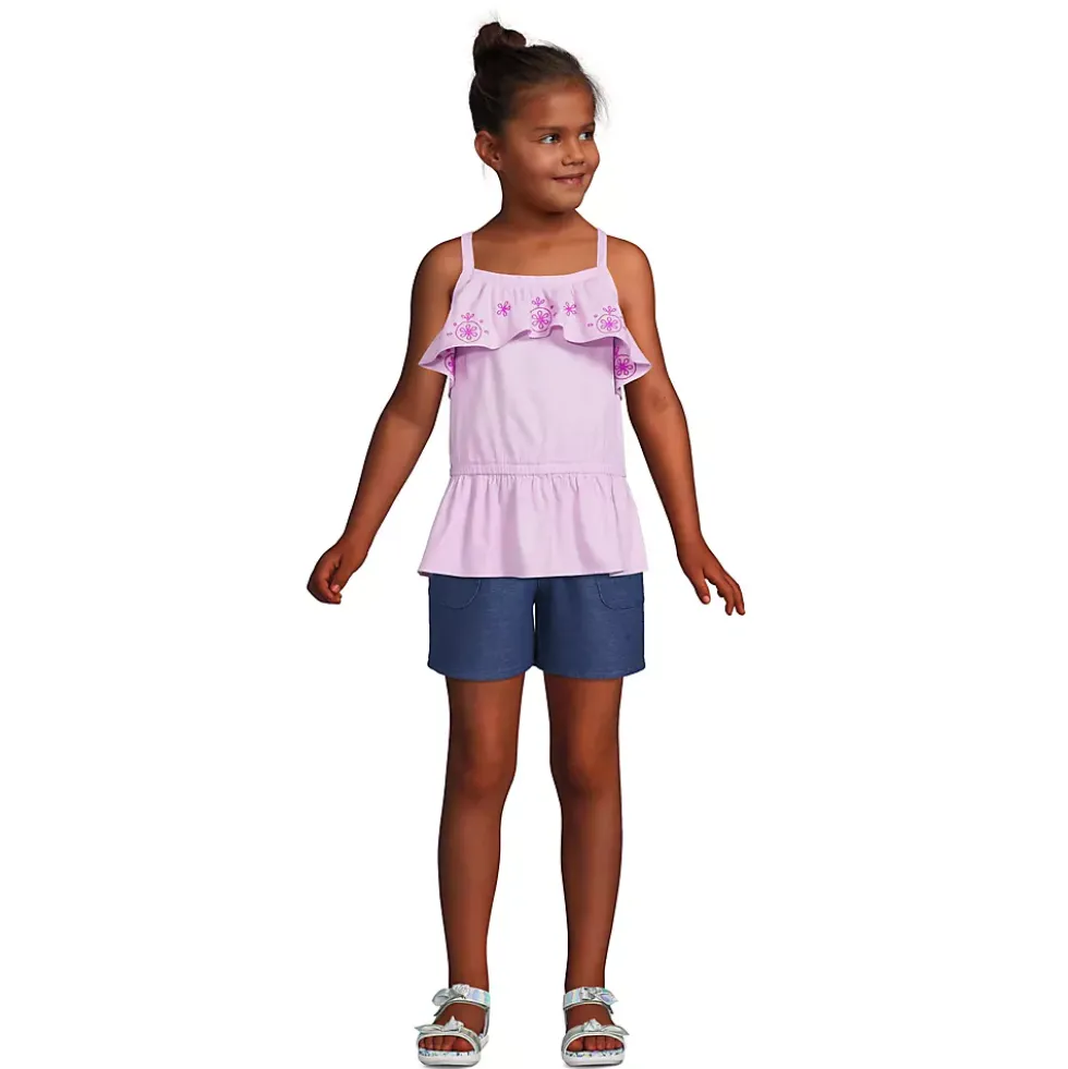 Girls Ruffle Tank Top