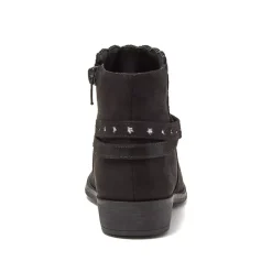 Girls Shimmer Zip Up Western Booties