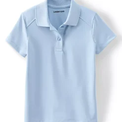 Girls Short Sleeve Feminine Fit Rapid Dry Polo Shirt