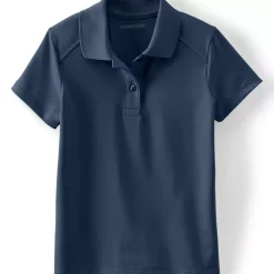 Girls Short Sleeve Feminine Fit Rapid Dry Polo Shirt
