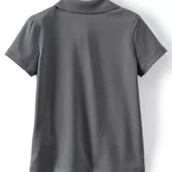 Girls Short Sleeve Feminine Fit Rapid Dry Polo Shirt
