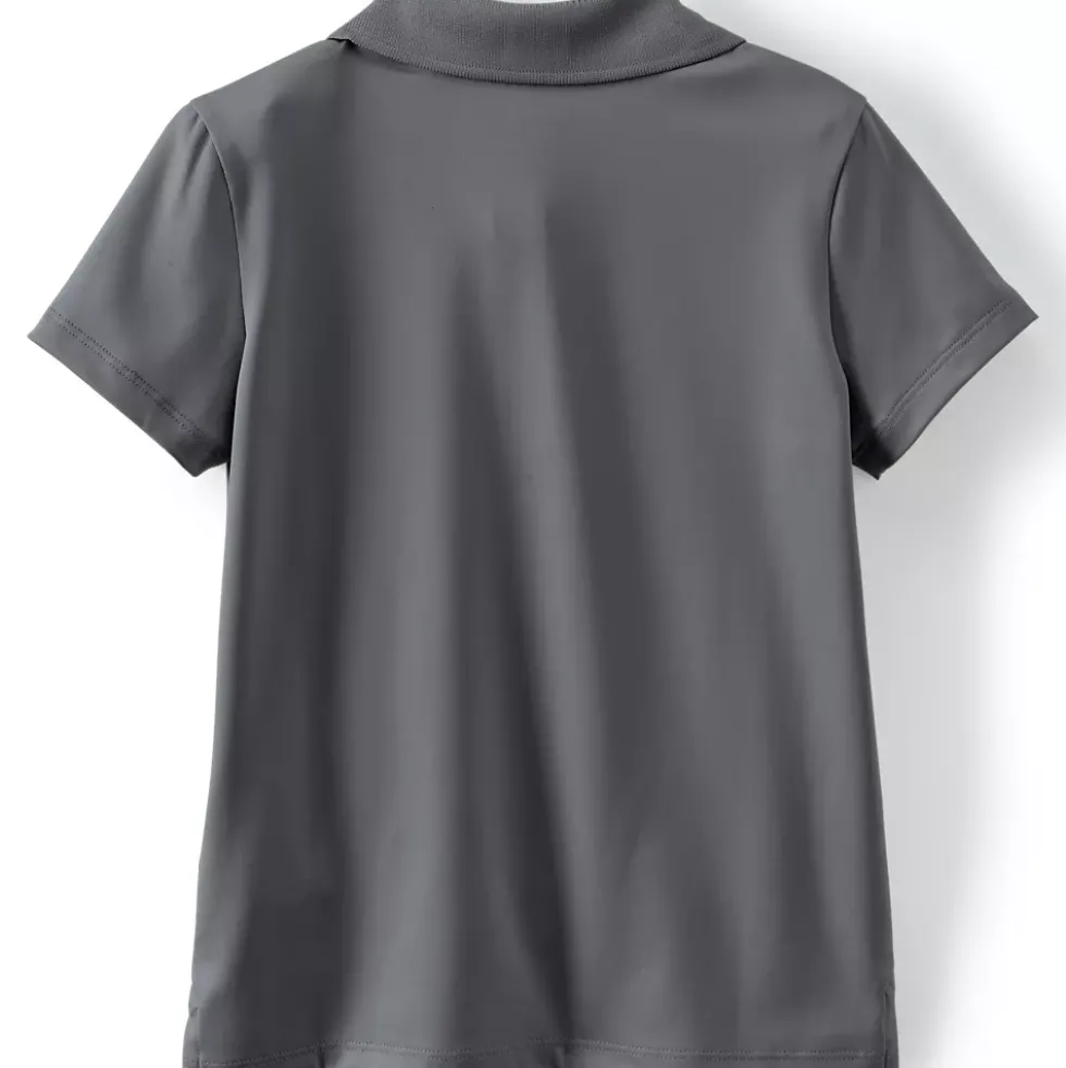 Girls Short Sleeve Feminine Fit Rapid Dry Polo Shirt