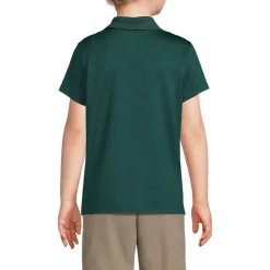 Girls Short Sleeve Feminine Fit Rapid Dry Polo Shirt