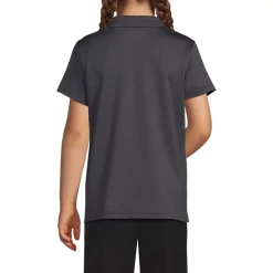 Girls Short Sleeve Feminine Fit Rapid Dry Polo Shirt