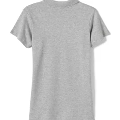 Girls Short Sleeve Feminine Fit Interlock Polo Shirt