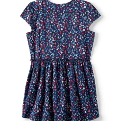 Girls Short Sleeve Gathered Waist Tunic Top