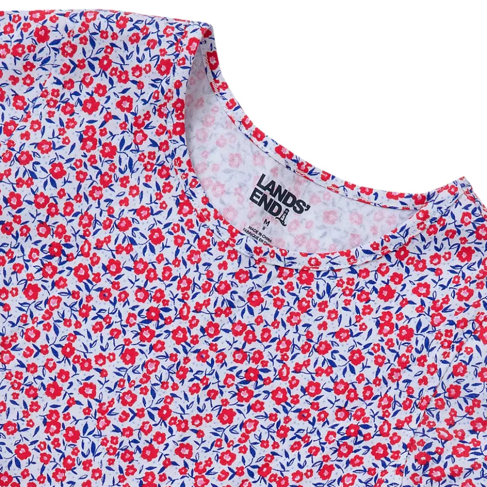 Girls Short Sleeve Gathered Waist Jersey Dress