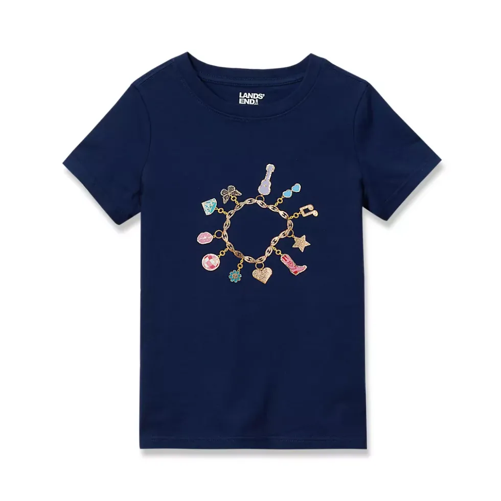 Girls Short Sleeve Graphic Tee