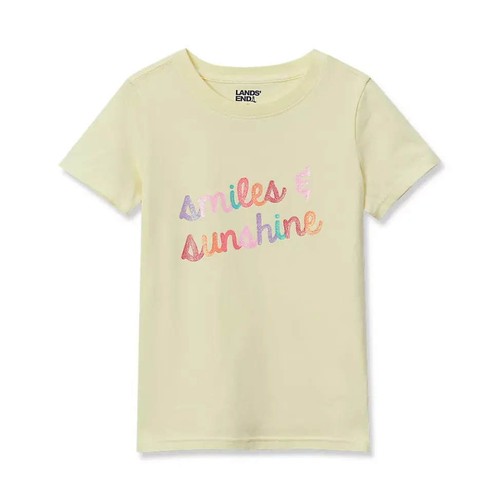 Girls Short Sleeve Graphic Tee