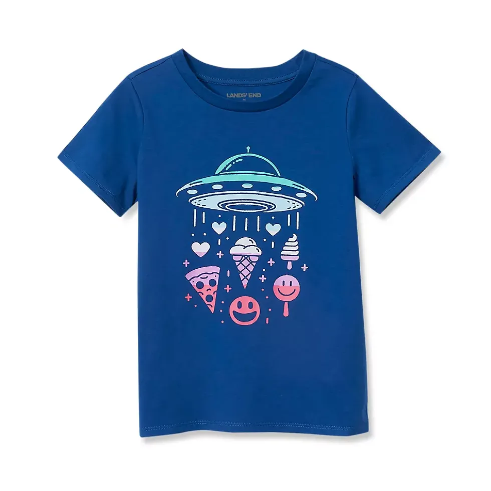Girls Short Sleeve Graphic Tee