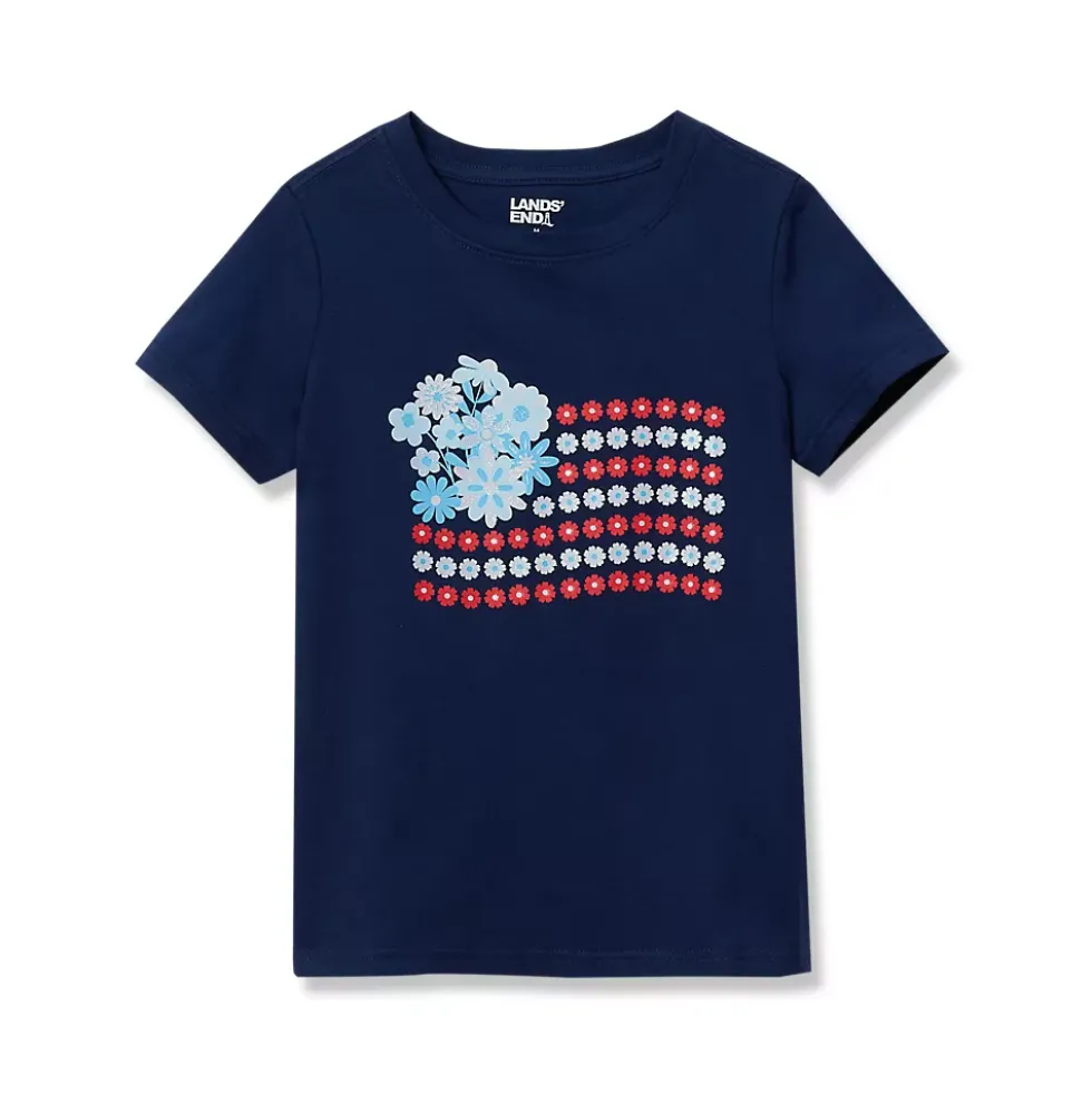 Girls Short Sleeve Graphic Tee