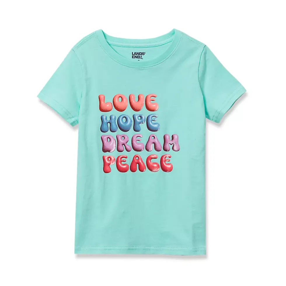 Girls Short Sleeve Graphic Tee