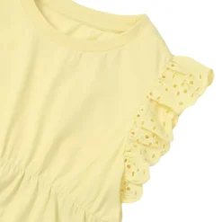 Girls Short Sleeve Peplum Top