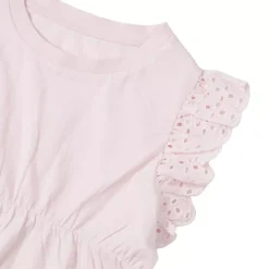 Girls Short Sleeve Peplum Top
