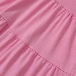 Girls Short Sleeve Tiered Tunic Top