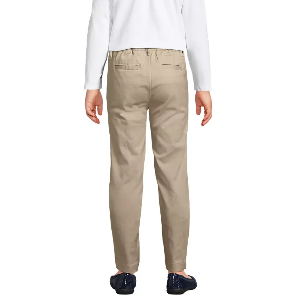 Girls Slim Fit Stretch Chino Pants