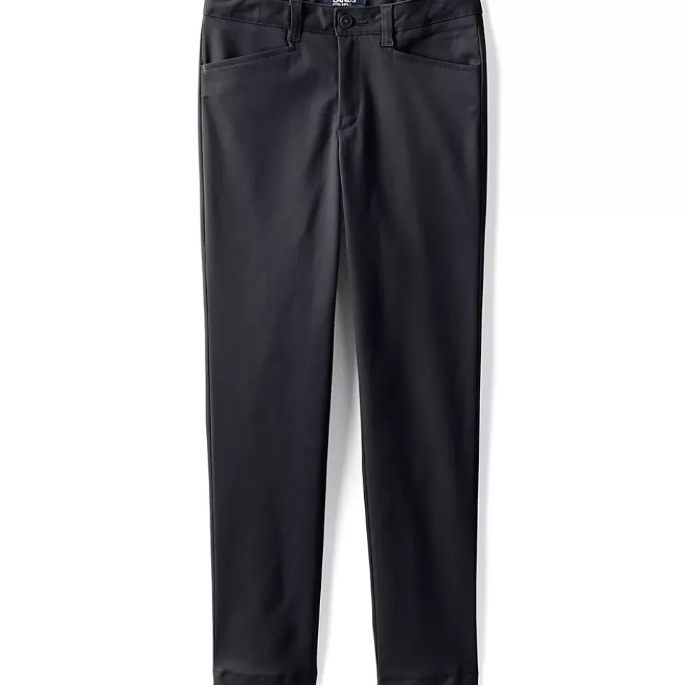 Girls Slim Fit Stretch Chino Pants