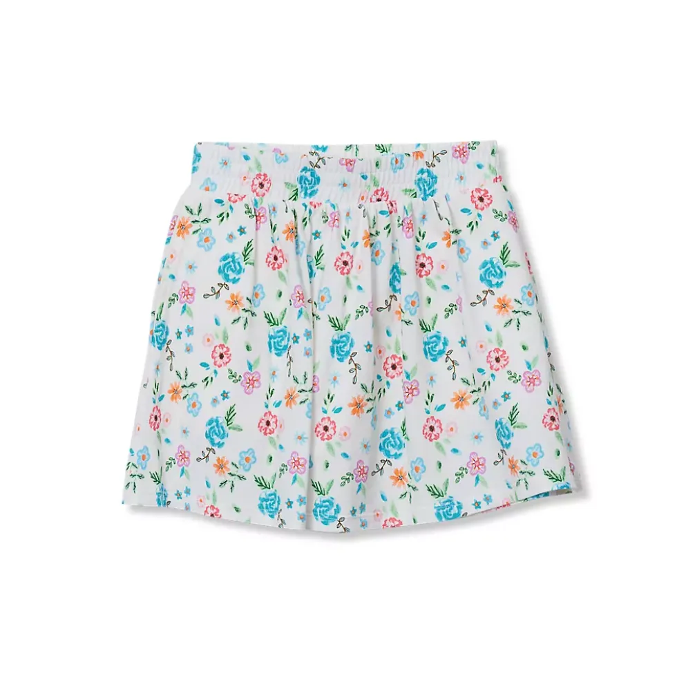 Girls Smocked Skort
