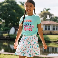 Girls Smocked Skort