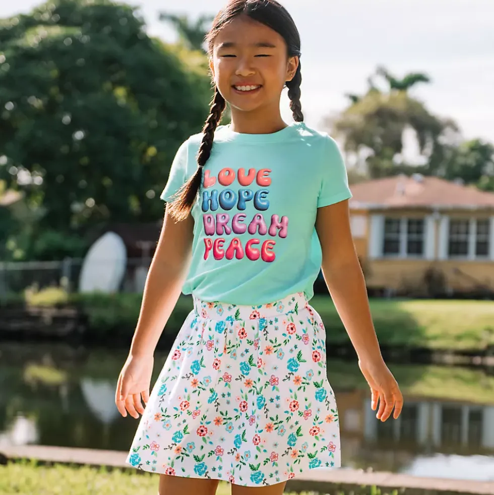 Girls Smocked Skort
