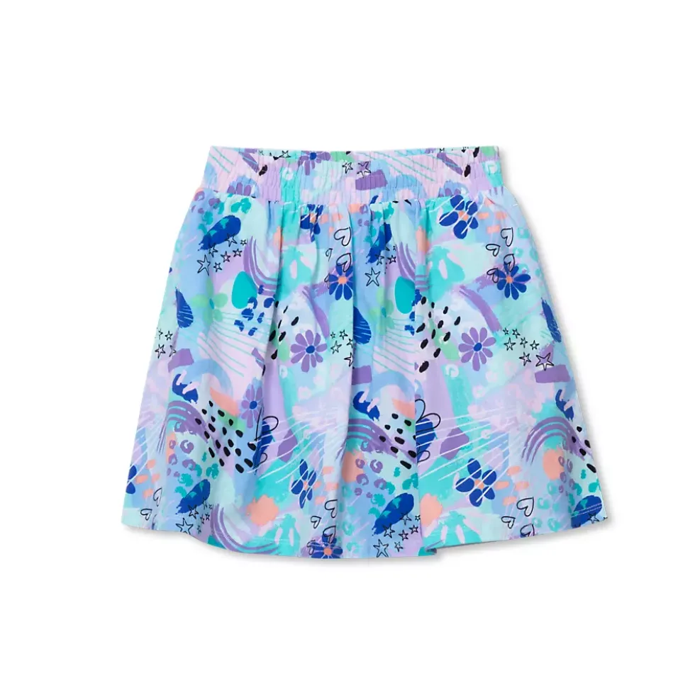 Girls Smocked Skort