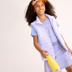 Girls Split Hem Active Skort