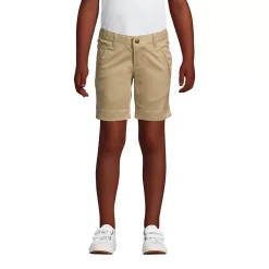 Girls Stretch Chino Bermuda Shorts