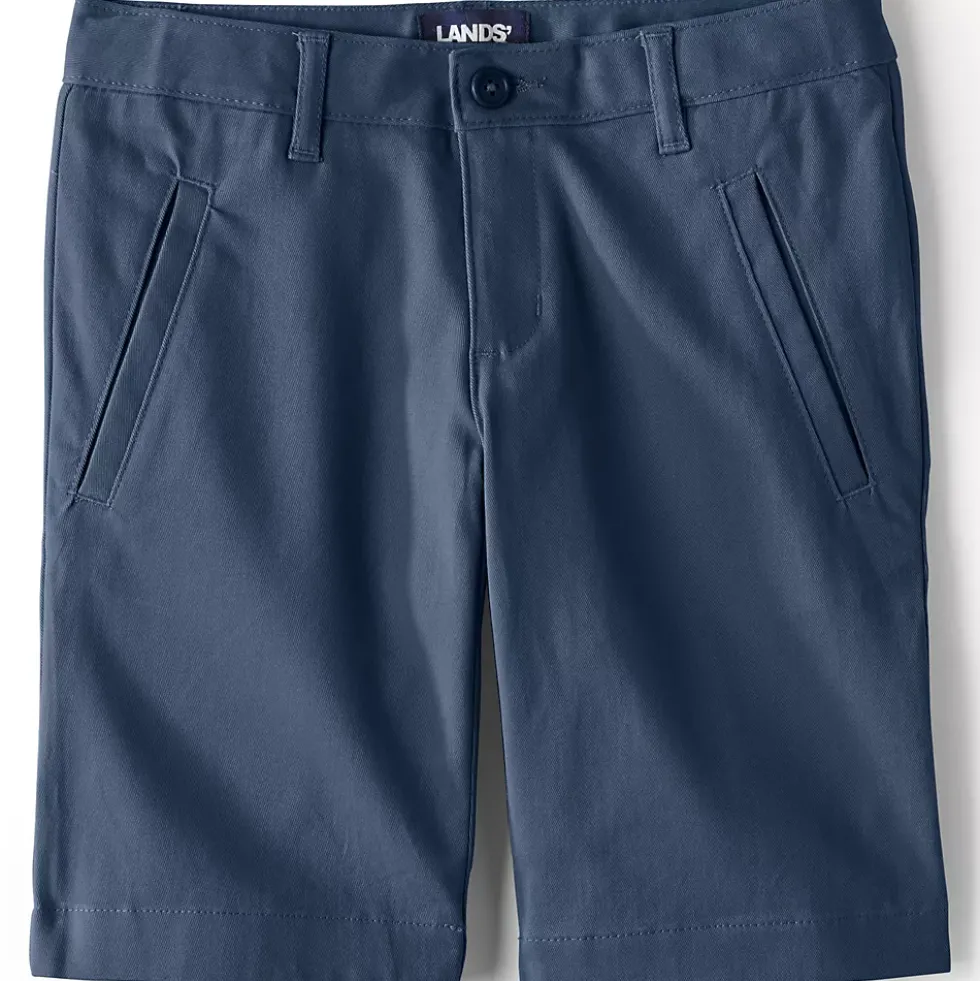 Girls Stretch Chino Bermuda Shorts