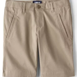 Girls Stretch Chino Bermuda Shorts