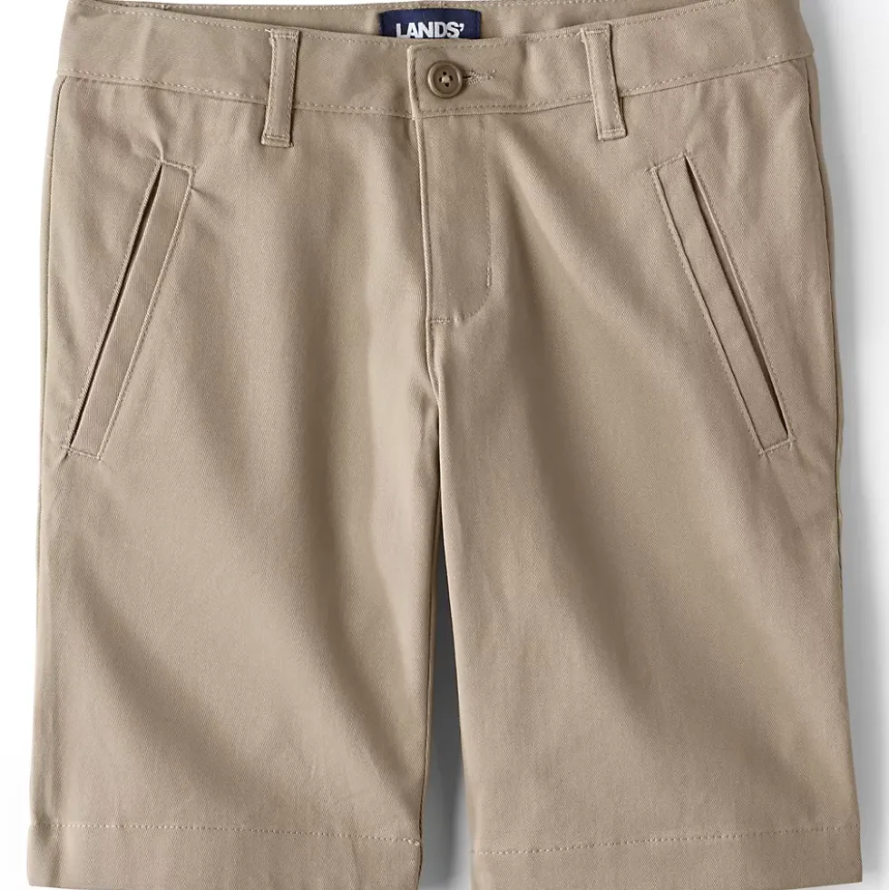 Girls Stretch Chino Bermuda Shorts