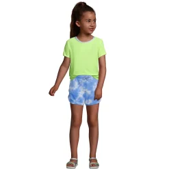 Girls Terry Cloth Pull On Sweat Shorts