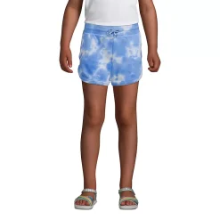 Girls Terry Cloth Pull On Sweat Shorts