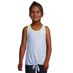 Girls Tie Back Active Tank