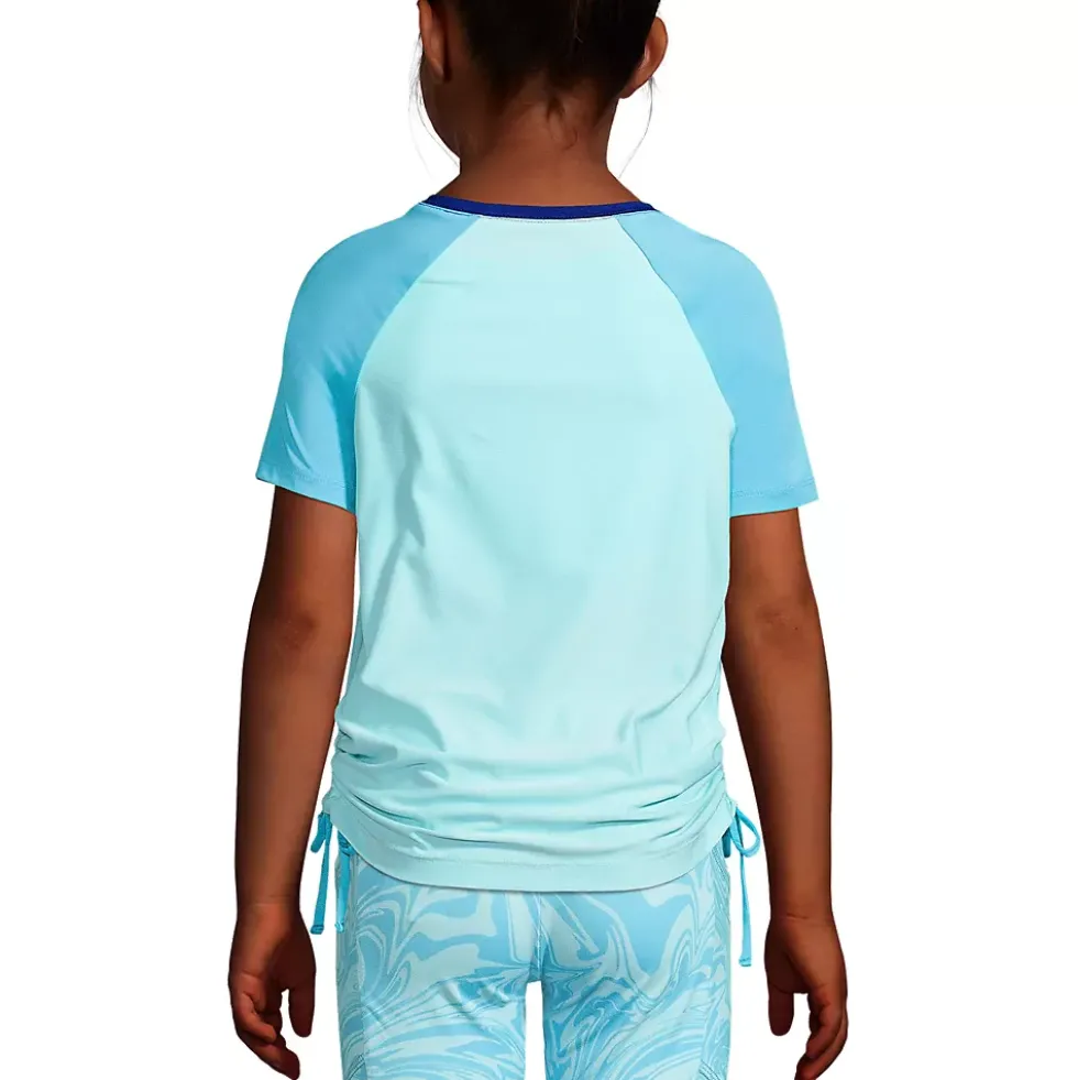 Girls Tie Hem Active Tee
