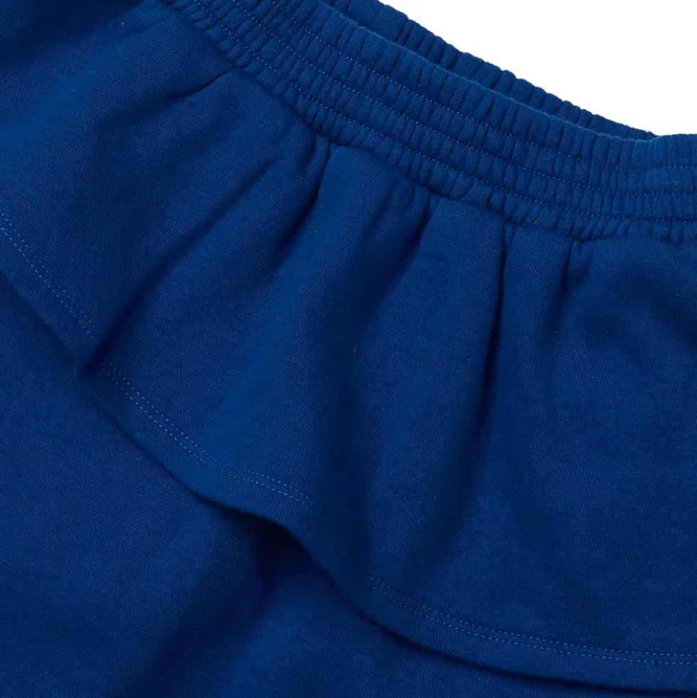 Girls Tiered Fleece Skort