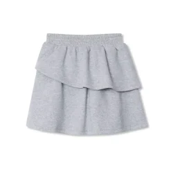 Girls Tiered Fleece Skort