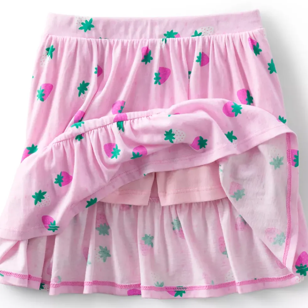 Girls Tiered Skort