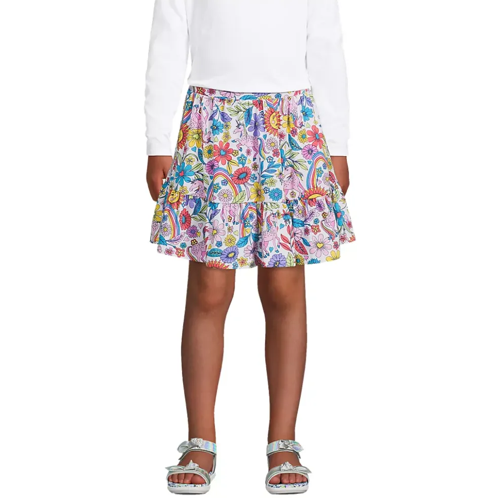 Girls Tiered Skort