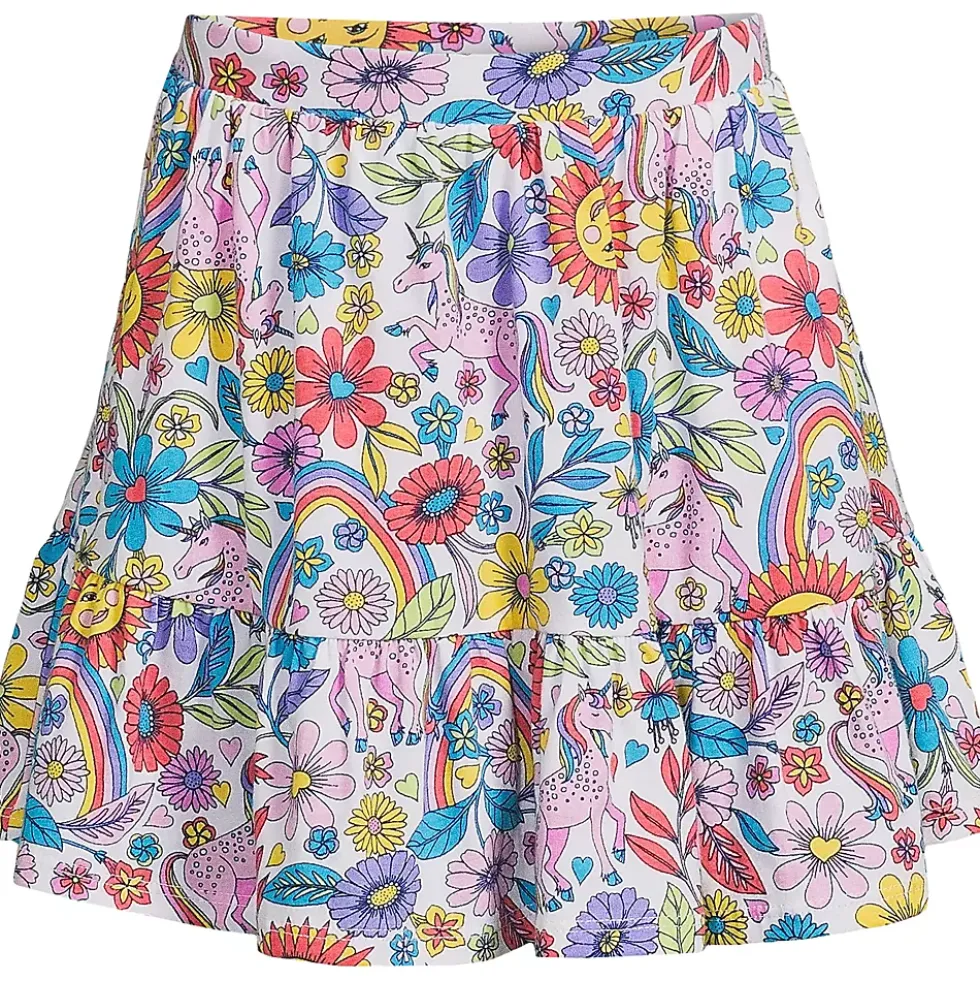 Girls Tiered Skort