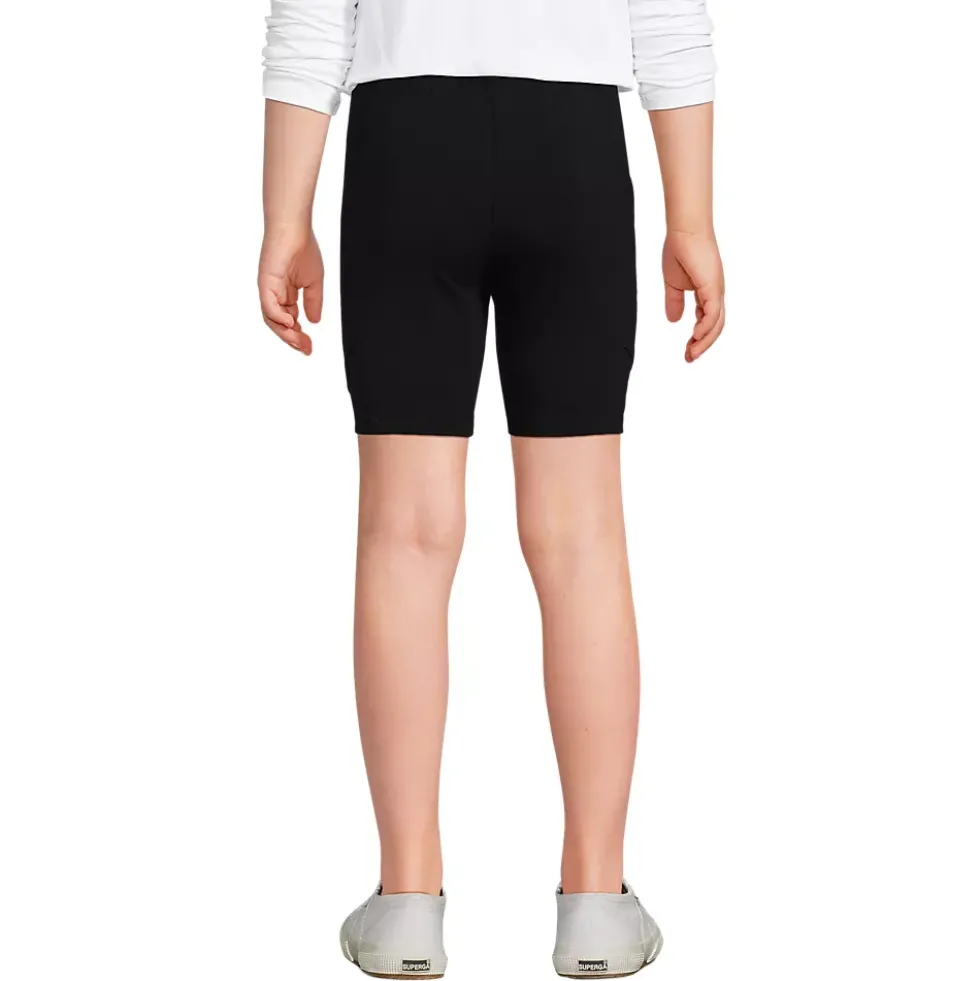Girls Tough Cotton Bike Short with Pockets