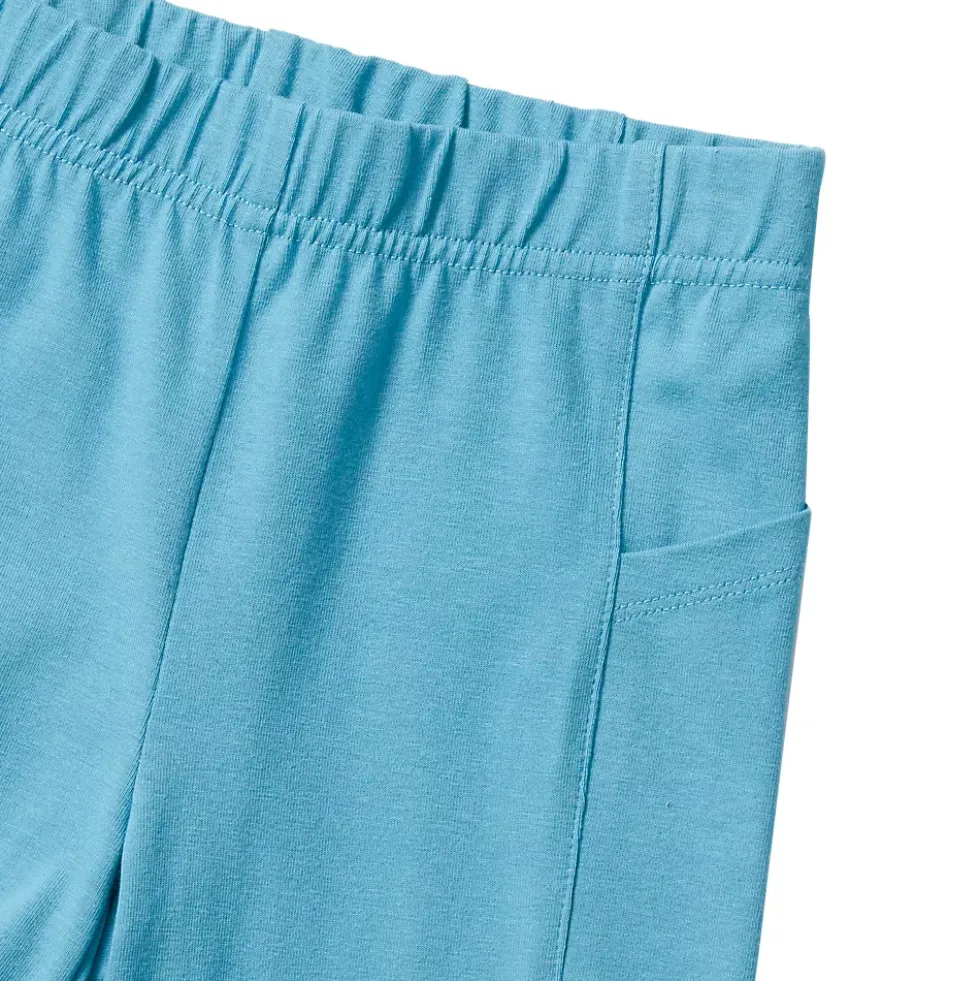 Girls Tough Cotton Legging with Pocket