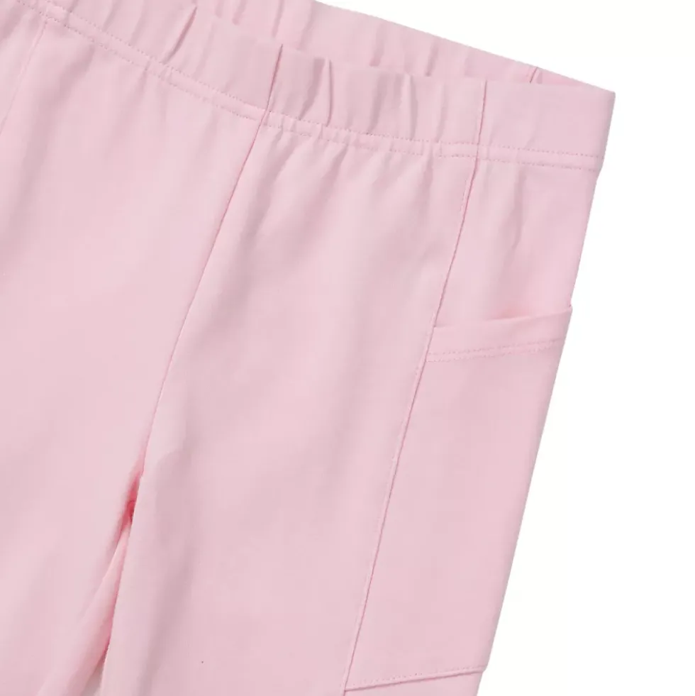 Girls Tough Cotton Legging with Pocket
