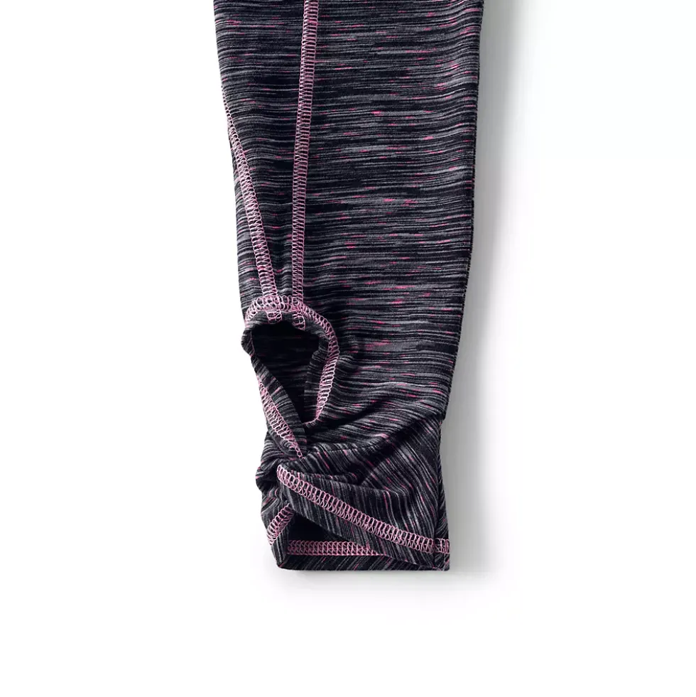 Girls Twist Hem Active Leggings
