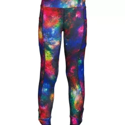 Girls Twist Hem Active Leggings