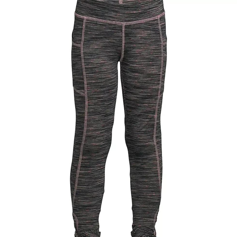 Girls Twist Hem Active Leggings